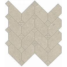 La Fabbrica Agglomerate Mosaico Freccia Shell 8.8mm Nat 30x30 / Ла Фаббрика Агломерате
 Мосаико Фрекция Шелл 8.8mm Нат 30x30 